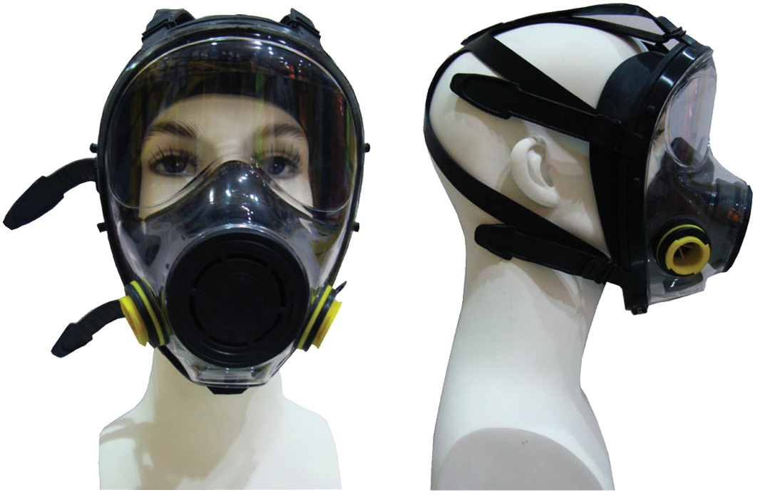 RC-1011-A Full Face Mask – Twin Filter