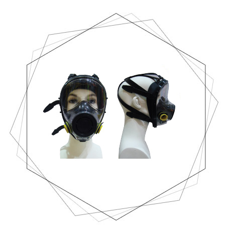 RC-1011-A Full Face Mask – Twin Filter