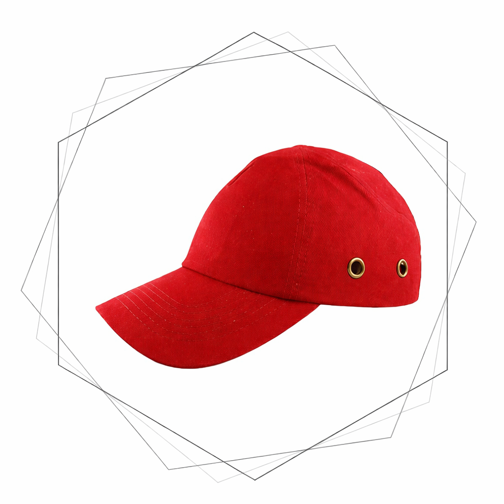 Riancy Bump Cap - Safety Bump Caps  Red
