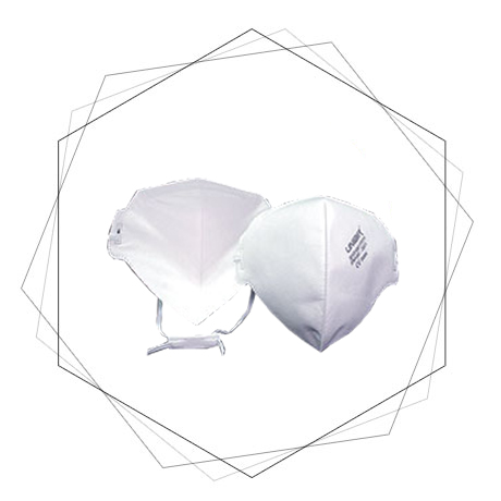  SH3100 FFP1 Vertical Flat Fold Mask