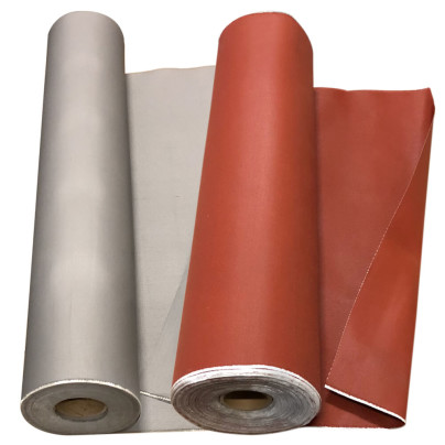 Silicone coated Fabric - Silicon Coated Glass Fibre Cloth