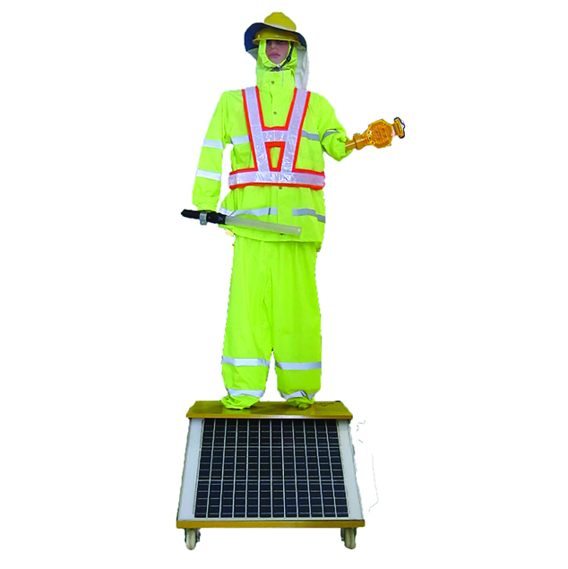 Solar Guide Robot -SOLAR TRAFFIC SAFETY MARSHALL (GUIDE ROBOT)