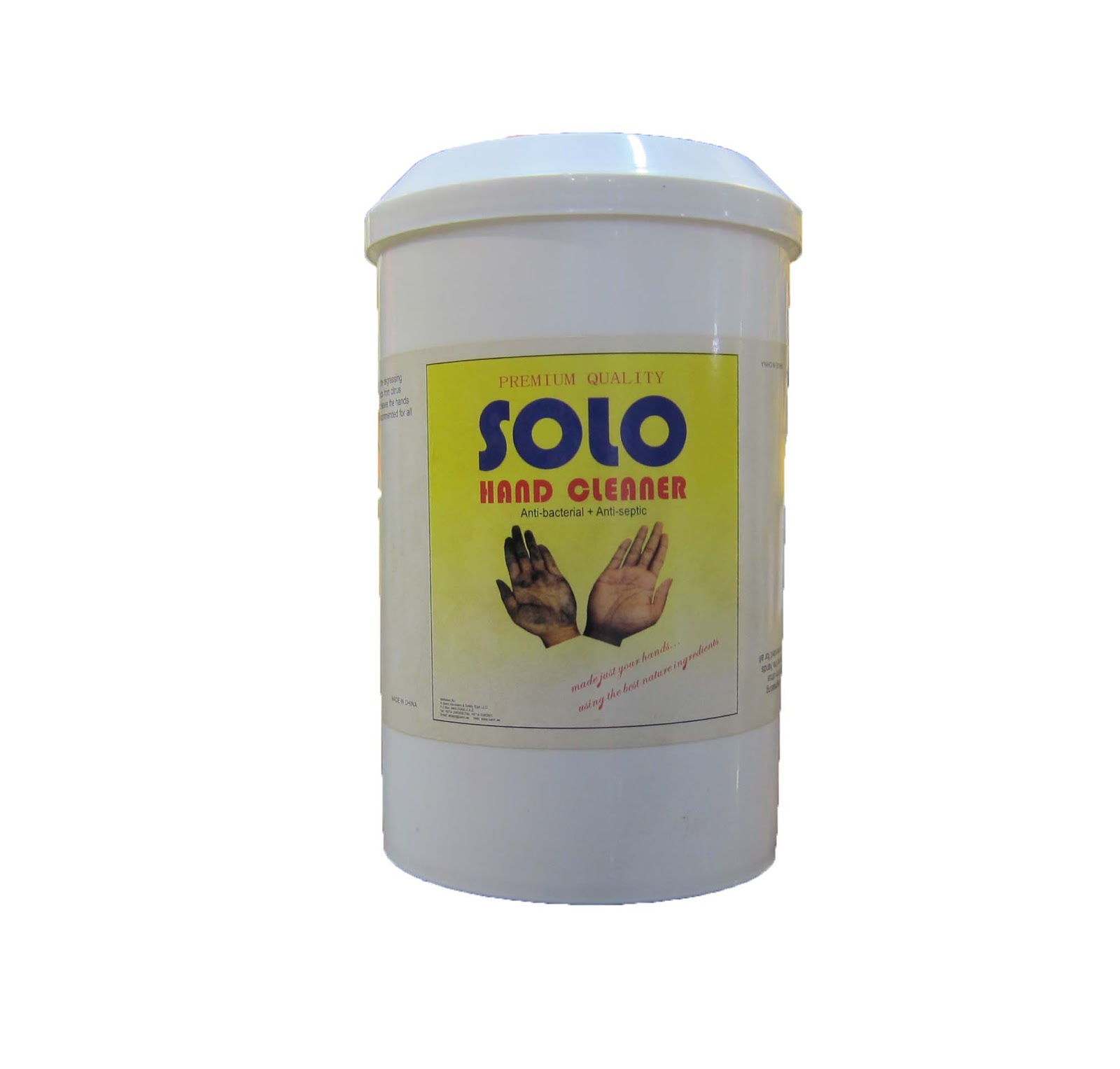 Solo Hand Cleaner - SOLO - ALCOHOL HAND GEL SANITISER