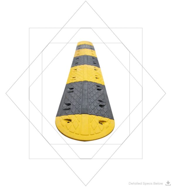 SQ-512 PE SPEED HUMP Black-Yellow