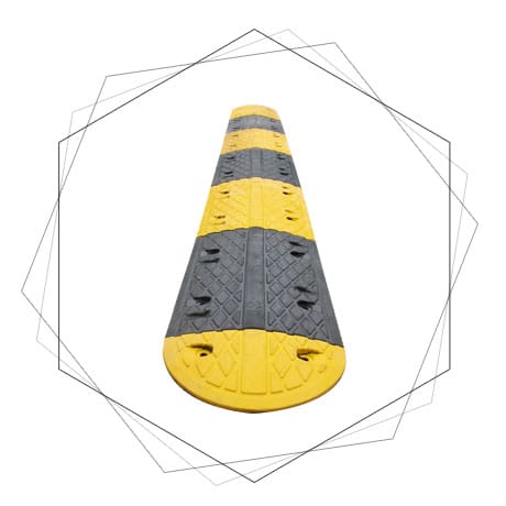  SQ-512 PE SPEED HUMP Black-Yellow