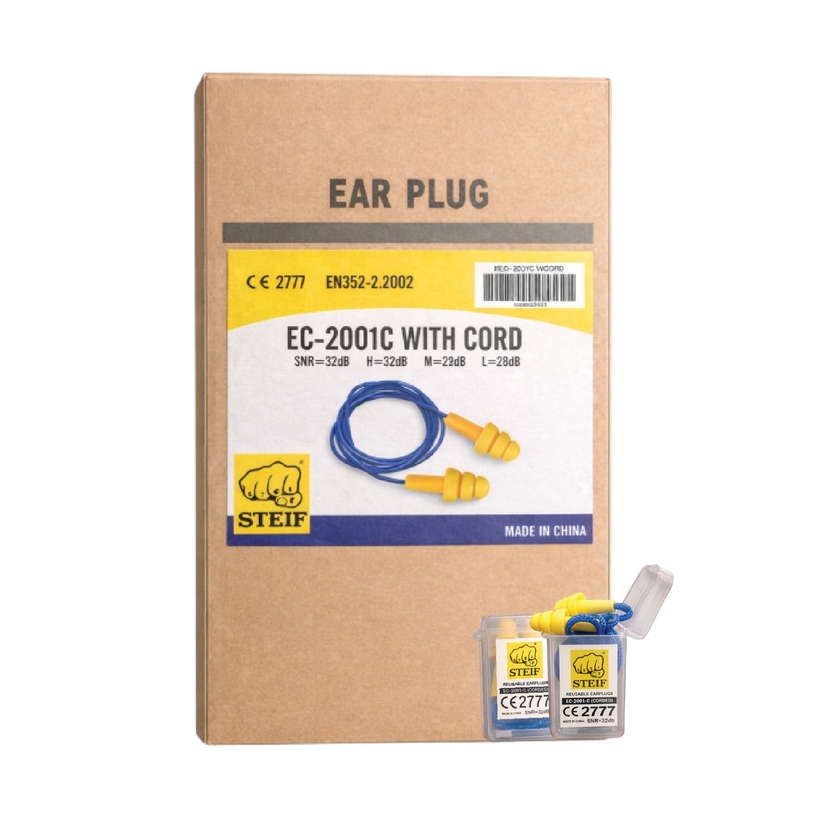 STEIF CHRISTMAS EAR PLUGSWIHT CORD