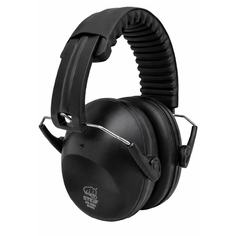 STEIF Mini Folding Earmuff Mars Black, Mini Folding Earmuff