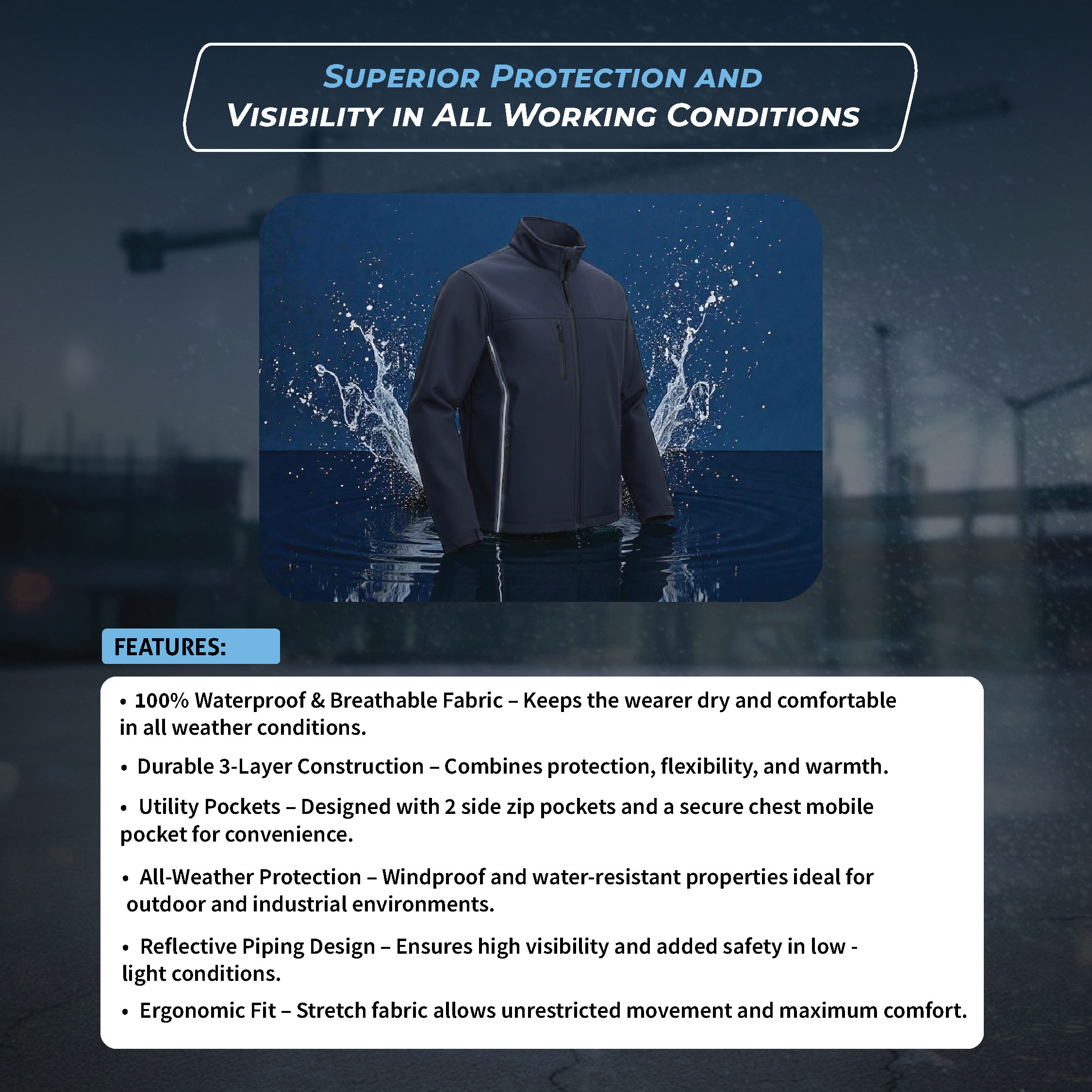 Steif Soft Shell Jacket back