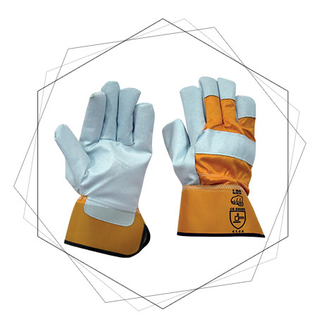 Terylene Palm GlovesmTerylene Palm Gloves with  Twill  Cotton Back -l90 by STEIF