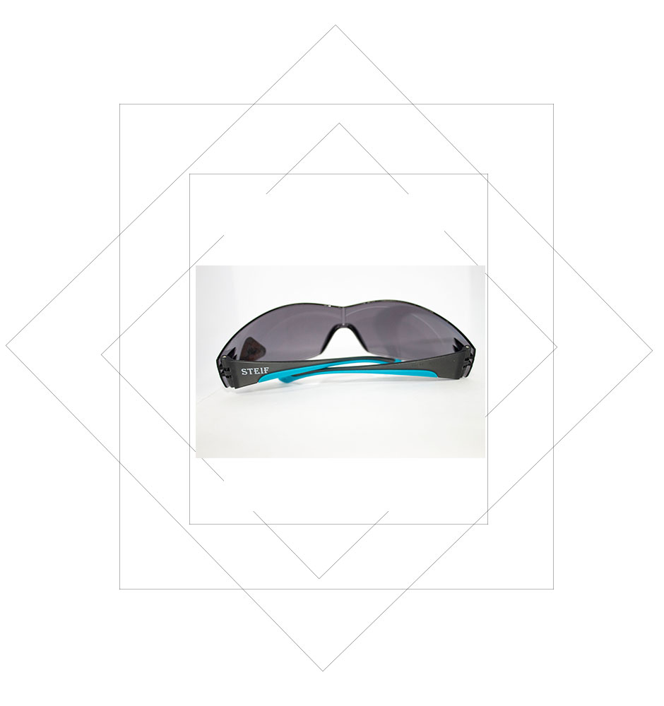 TF122 Rubber Frame Safety Spectacles-UV Protection Spectacles