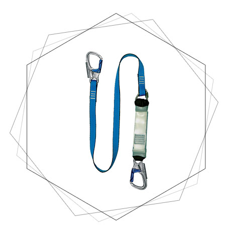  Webbing Energy Absorbing Lanyard