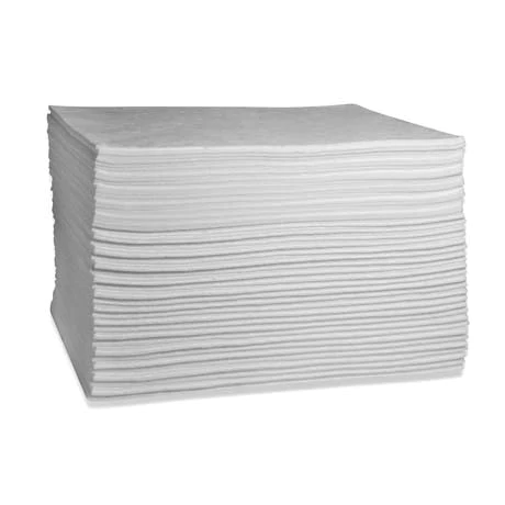 WP101 Oil Absorbent Pads White - Absorbent Pads for Oil Spill Cleanup