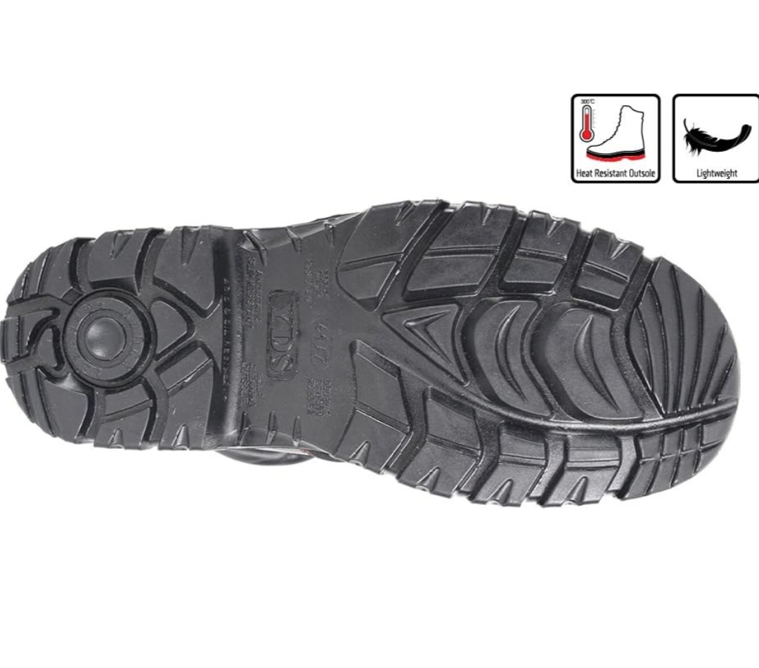 YDS EL170DDR S3 SHOES- antistatic properties, shock absorption, heat resistance Heavy Industrial Goliath Boot